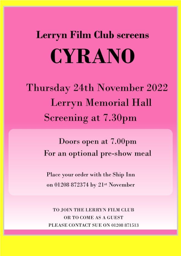 Film Club - screening of Cyrano